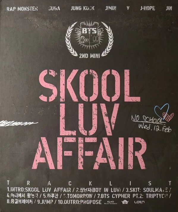 ALBUM BTS Skool Luv Affair