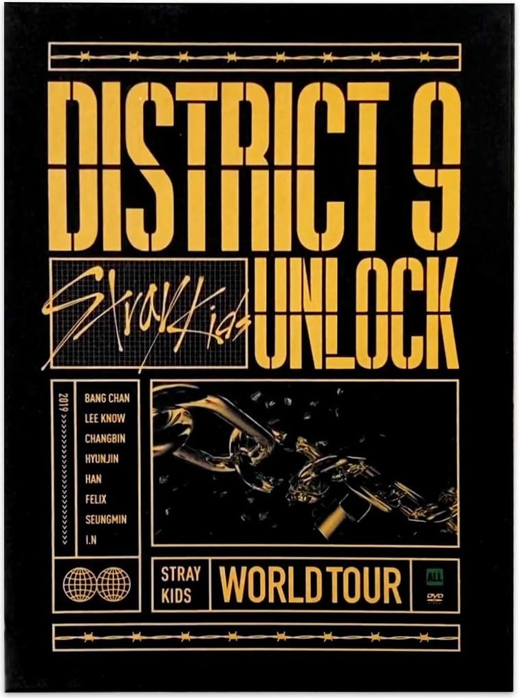 LIBRO DE FOTOS STRAY KIDS District 9 Unlock DVD