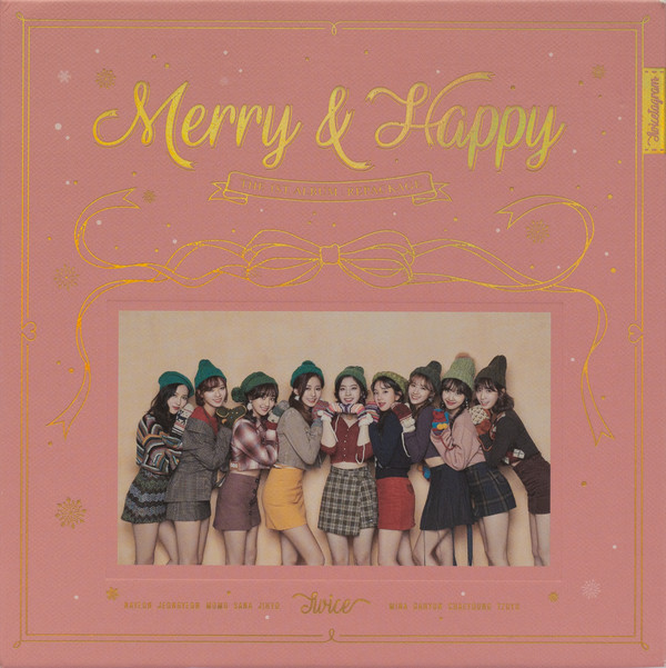 ALBUM TWICE Merry &amp; Happy Ver. Happy