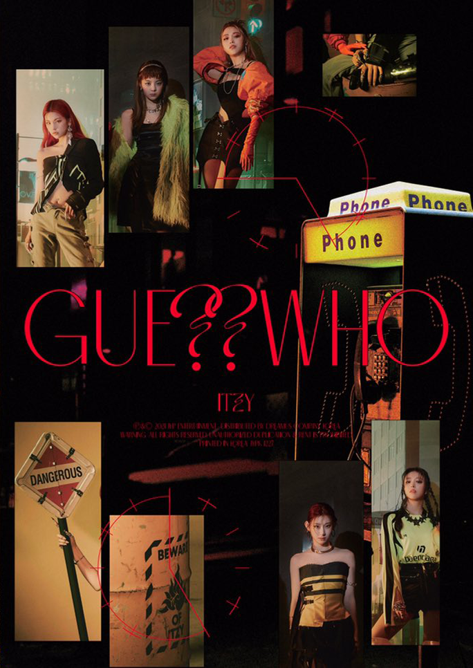 ALBUM ITZY GUESS WHO VERSION DAY&amp;NIGHT